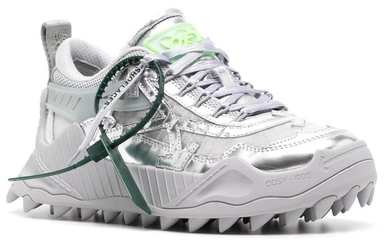 (W) Off-White Low Top 'Leather Round Toe' 圖 2