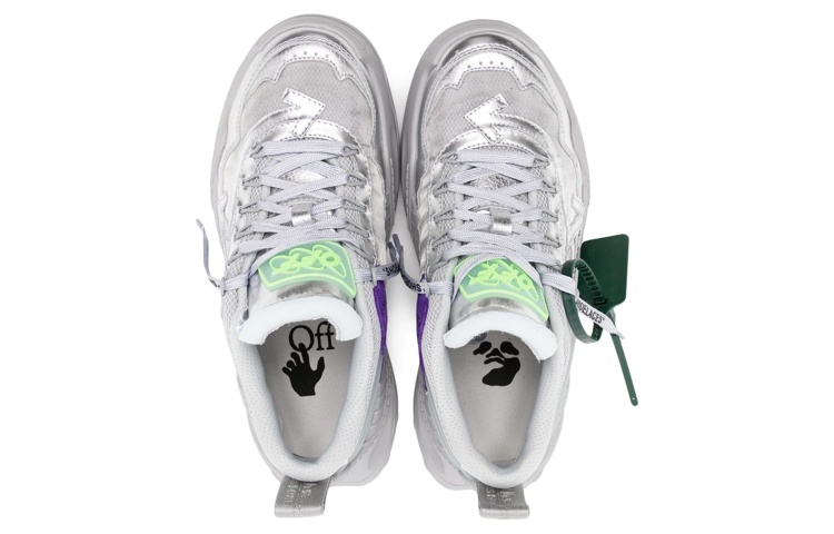 (W) Off-White Low Top 'Leather Round Toe' 圖 4