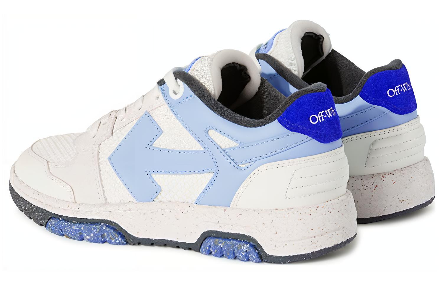 (W) Off-White Low Top Sneaker 'Blue White' 圖 3
