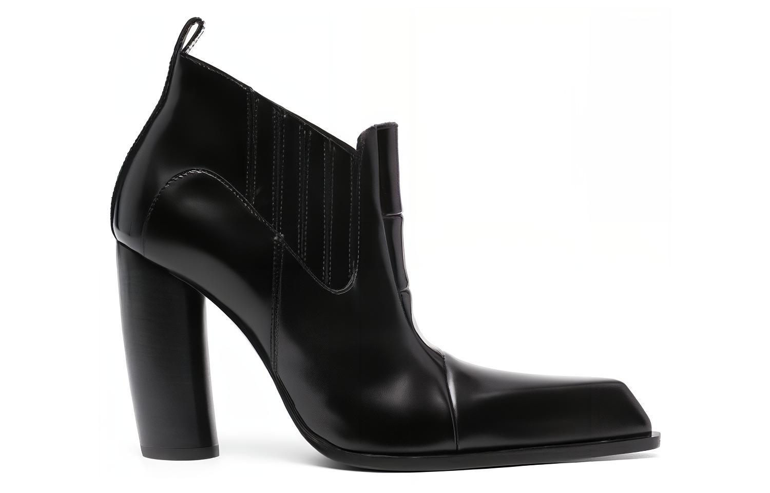 (W) Off-White Moon Beatle Shade Ankle Boot Black 圖 2