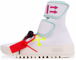 (Women) Off-White Moto Wrap 'White' OWIA132S19B830340288 (Women) Off-White Moto Wrap 'White' OWIA132S19B830340288