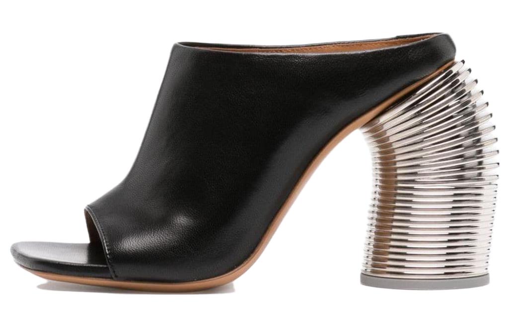 Buy (W) Off-White Mules ''Zwart Stiletto'' OWIJ033F23LEA0011072