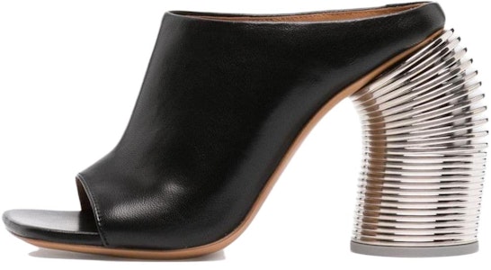 (W) 오프화이트 블랙 스틸레토 뮬 OWIJ033F23LEA0011072 Buy (W) 오프화이트 블랙 스틸레토 뮬 OWIJ033F23LEA0011072