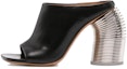 Buy (W) Off-White Mules 'Stiletto Hitam' OWIJ033F23LEA0011072