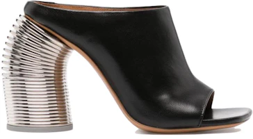 Order (W) Off-White Mules 'Stiletto Hitam' OWIJ033F23LEA0011072