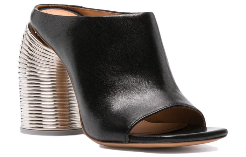 Lookbook (W) Off-White Mules ''Zwart Stiletto'' OWIJ033F23LEA0011072