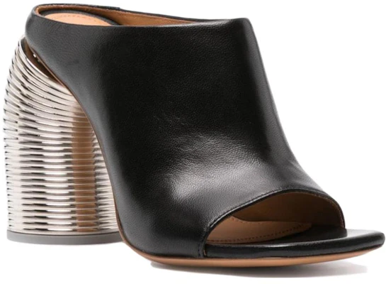 (W) Off-White Mules ''Zwart Stiletto'' OWIJ033F23LEA0011072 Lookbook (W) Off-White Mules ''Zwart Stiletto'' OWIJ033F23LEA0011072