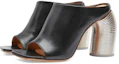Shop (W) Off-White Mules ''Zwart Stiletto'' OWIJ033F23LEA0011072