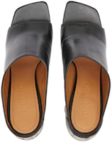 Purchase (W) Off-White Mules 'Stiletto Hitam' OWIJ033F23LEA0011072