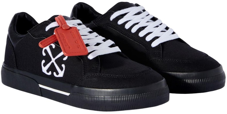 (Women) Off-White New Low Vulcanized 'Black White' OWIA288S24FAB001-1001 Lookbook (Women) Off-White New Low Vulcanized 'Black White' OWIA288S24FAB001-1001