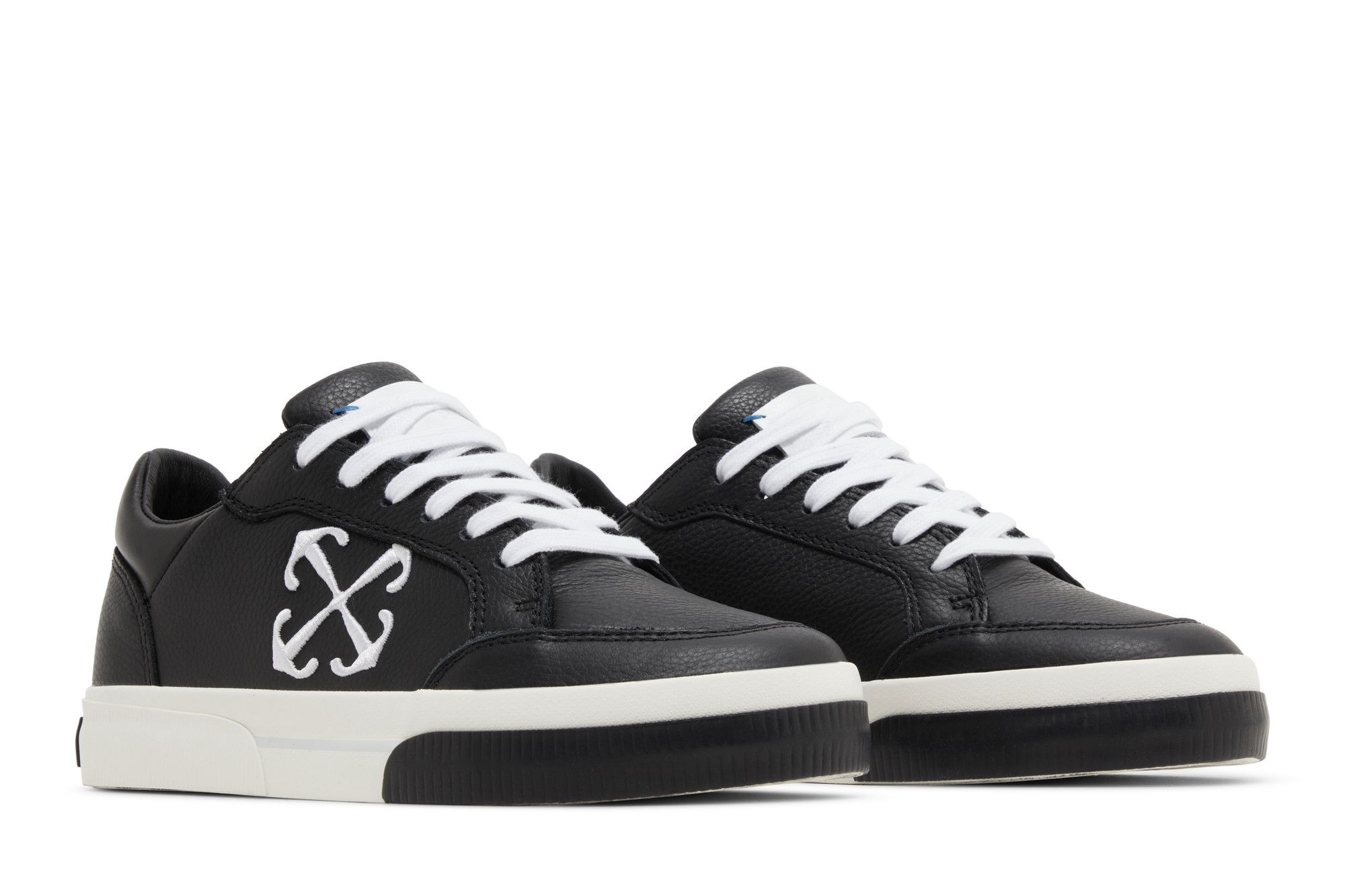 (W) Off-White New Low Vulcanized 'Black White' 圖 8