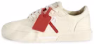 Buy (W) Off-White 新款低帮帆布硫化鞋 '米色' OWIA288S24FAB0010301