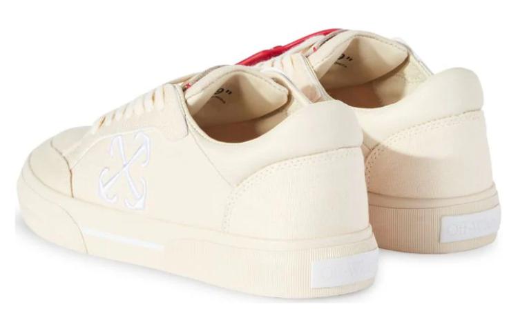Lookbook (W) Off-White 新款低帮帆布硫化鞋 '米色' OWIA288S24FAB0010301