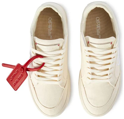 (W) Off-White 新款低帮帆布硫化鞋 '米色' OWIA288S24FAB0010301 Shop (W) Off-White 新款低帮帆布硫化鞋 '米色' OWIA288S24FAB0010301