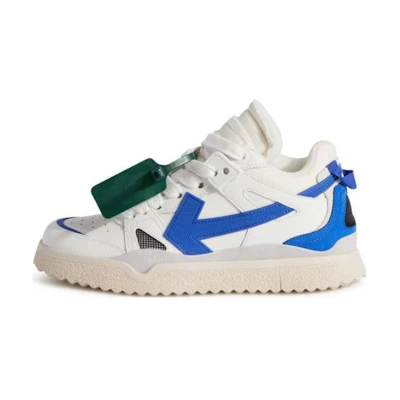 (W) Off-White New Mid Sponge 'White Blue'