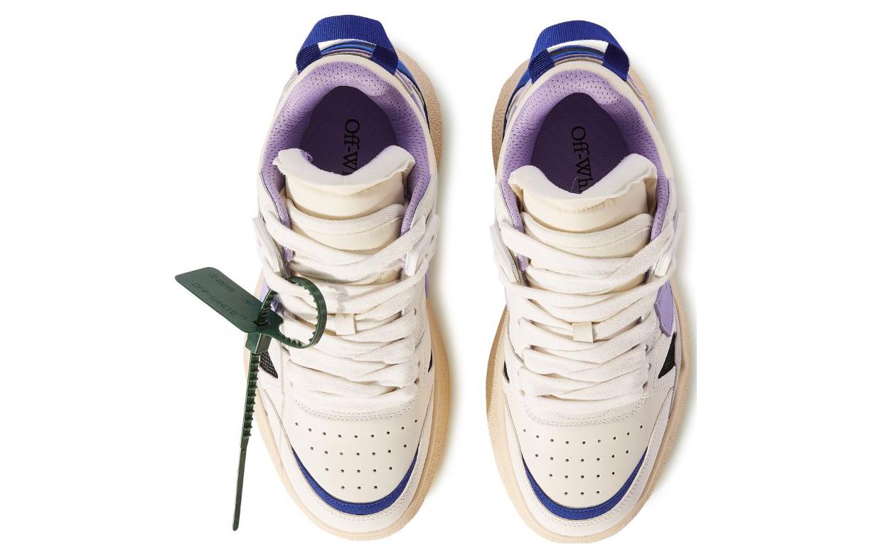 (W) Off-White New Mid Sponge 'White Lilac Blue' 圖 3