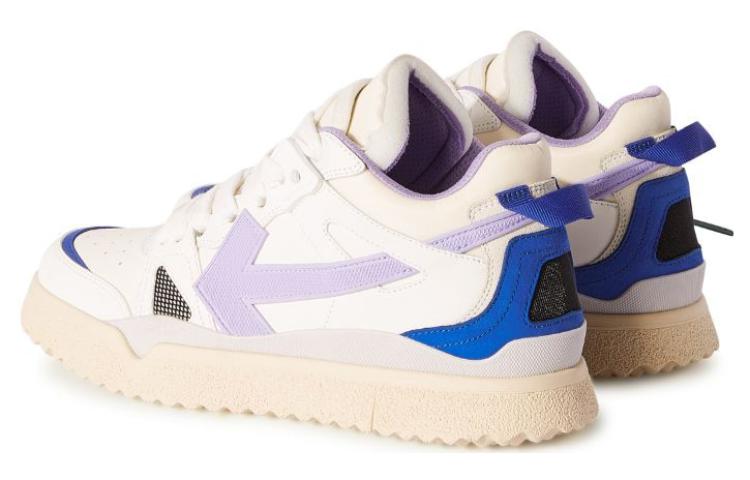 (W) Off-White New Mid Sponge 'White Lilac Blue' 圖 4