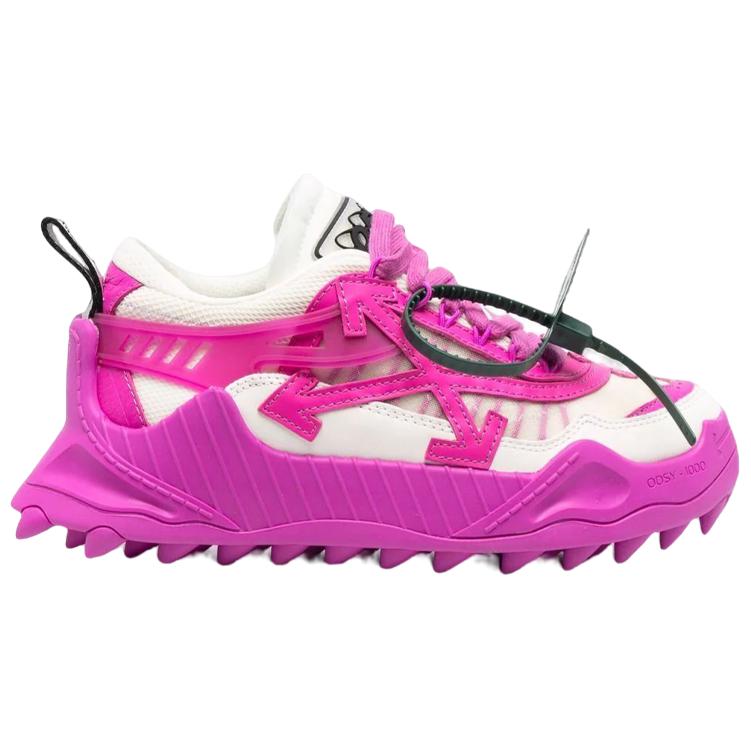 Order OFF-WHITE Odsy-1000 低幫運動鞋 女款 紫紅色