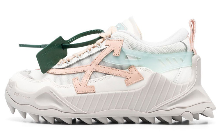 (W) Off-White ODSY-1000 'Grey Powder Pink'