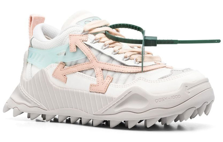 (W) Off-White ODSY-1000 'Grey Powder Pink' 圖 2