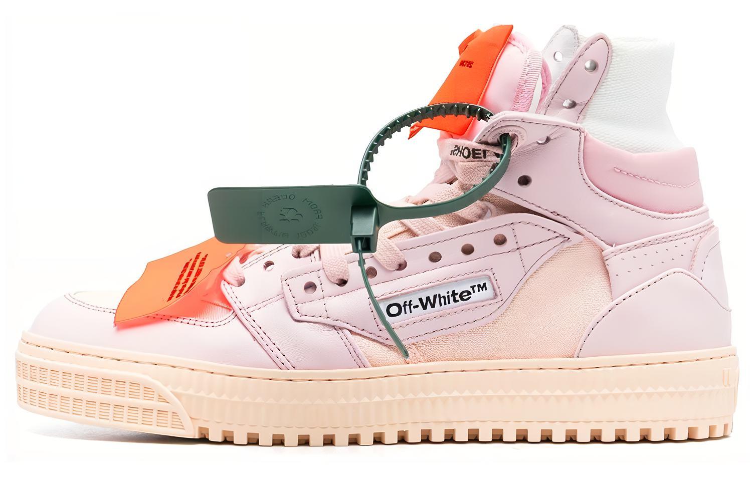 (Women) Off-White Off-Court 3.0 High-Top Sneakers 'Pink Beige' OWIA112F22LEA0013030