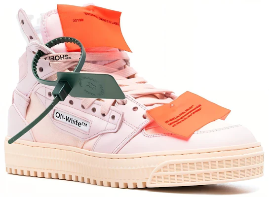 (W) Off-White Off-Court 3.0 High-Top Sneakers 'Pink Beige' Wanita Lelaki Kasual OWIA112F22LEA0013030 Order (W) Off-White Off-Court 3.0 High-Top Sneakers 'Pink Beige' Wanita Lelaki Kasual OWIA112F22LEA0013030