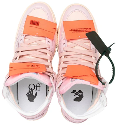 (W) Off-White Off-Court 3.0 High-Top Sneakers 'Pink Beige' Wanita Lelaki Kasual OWIA112F22LEA0013030 Lookbook (W) Off-White Off-Court 3.0 High-Top Sneakers 'Pink Beige' Wanita Lelaki Kasual OWIA112F22LEA0013030