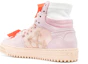 Shop (W) Off-White Off-Court 3.0 High-Top Sneakers 'Pink Beige' Wanita Lelaki Kasual OWIA112F22LEA0013030