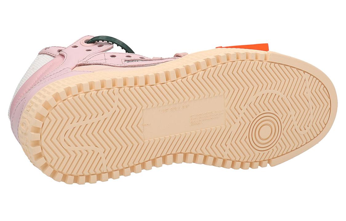 Purchase (W) Off-White Off-Court 3.0 High-Top Sneakers 'Pink Beige' Wanita Lelaki Kasual OWIA112F22LEA0013030