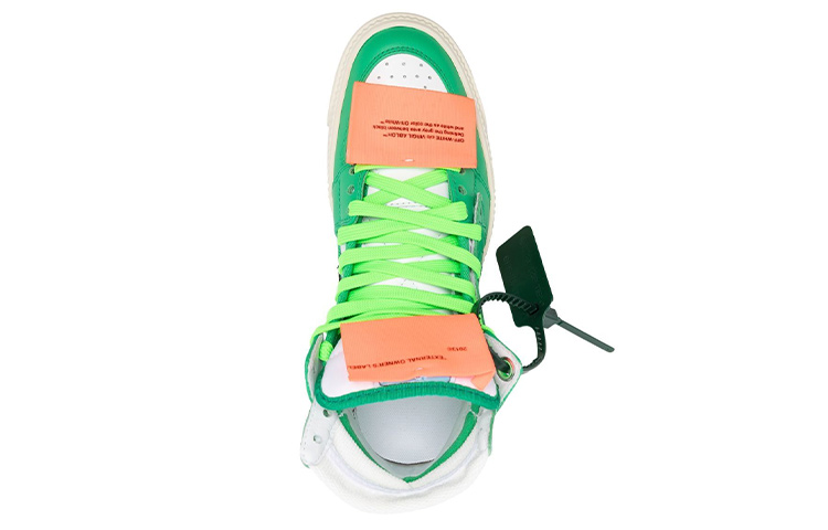 Lookbook (W) Off-White高帮Off-Court 3.0“绿色白色” OWIA112S23LEA001-0155