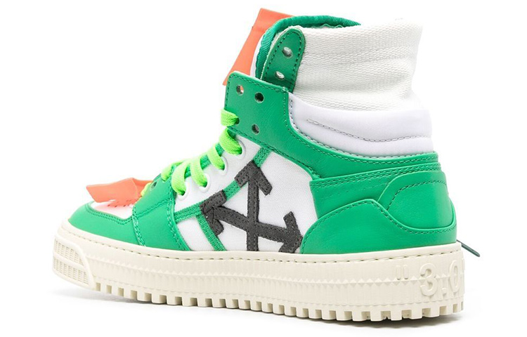 Shop (W) Off-White高帮Off-Court 3.0“绿色白色” OWIA112S23LEA001-0155