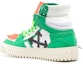 Shop (W) Off-White高帮Off-Court 3.0“绿色白色” OWIA112S23LEA001-0155
