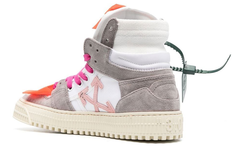 (W) Off-White Off-Court 3.0 High 'Light Grey White' 圖 4
