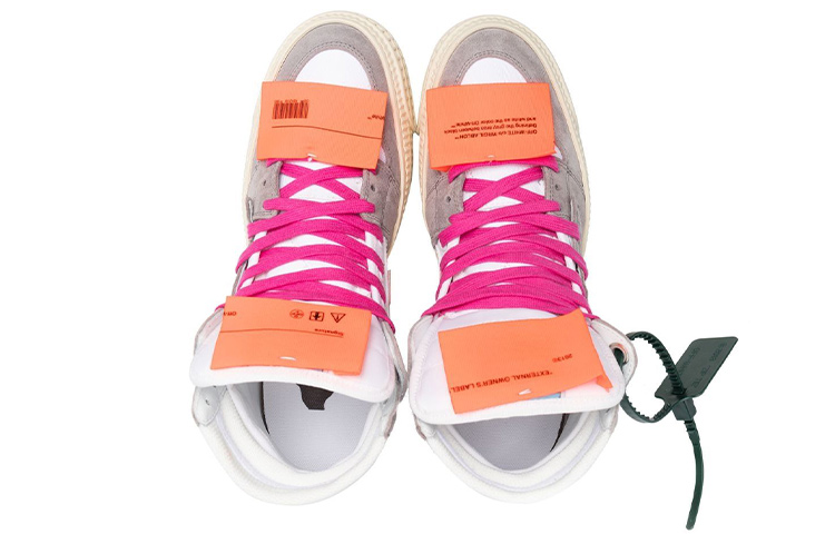 (W) Off-White Off-Court 3.0 High 'Light Grey White' 圖 5