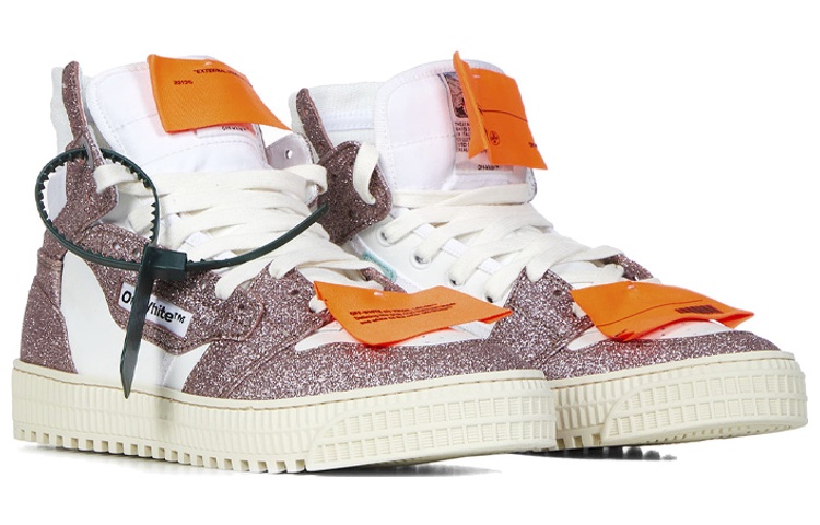 (W) Off-White Off-Court 3.0 High 'Pink Glitter' 圖 2