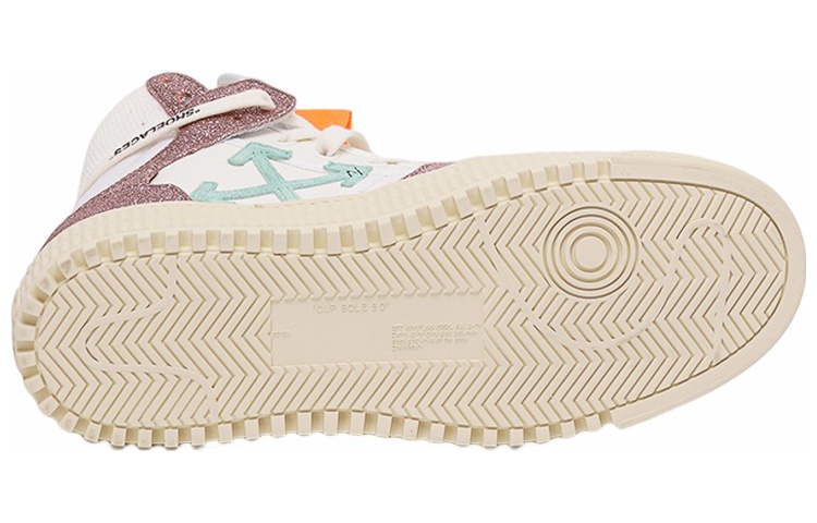 (W) Off-White Off-Court 3.0 High 'Pink Glitter' 圖 4
