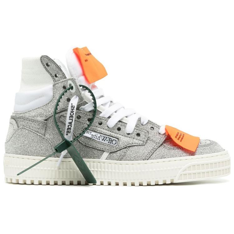 (W) Off-White Off-Court 3.0 High 'Silver Glitter' 圖 2
