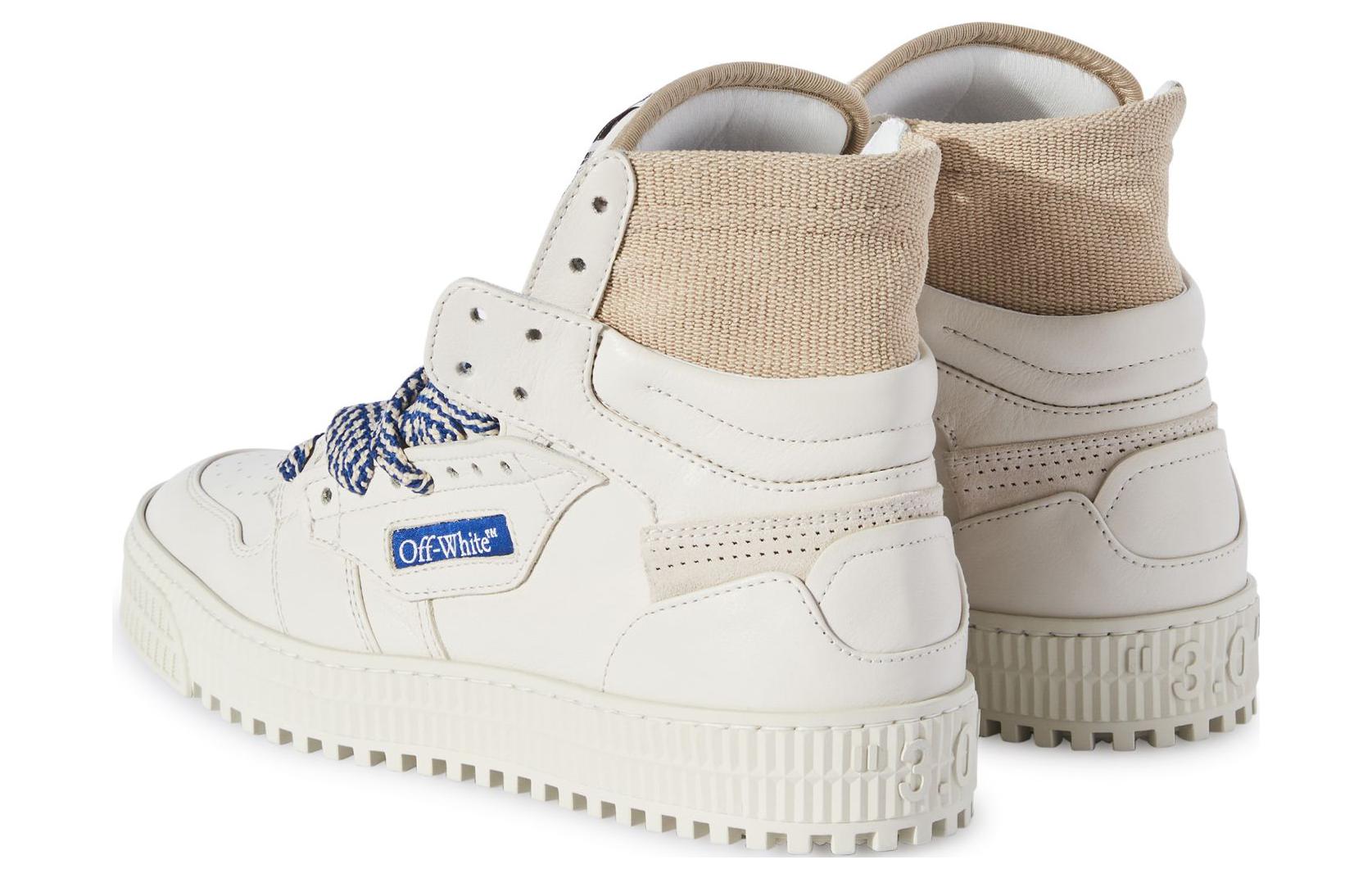 (W) Off-White Off-Court 3.0 High 'White Beige Blue' 圖 3