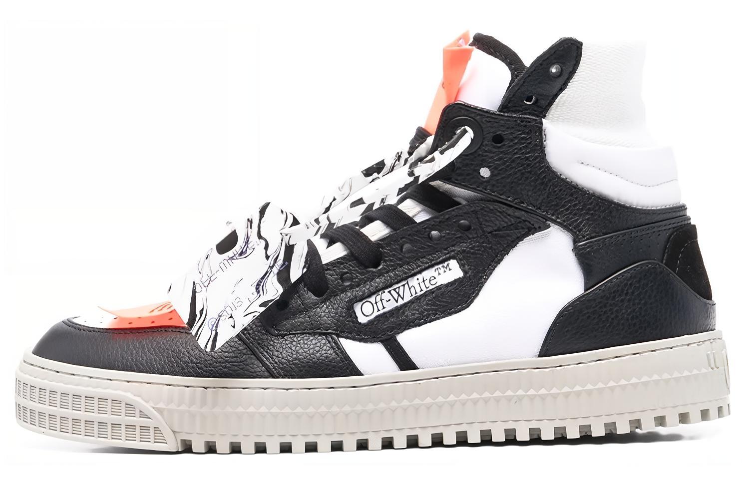 (W) Off-White Off-Court 3.0 High 'White Black'