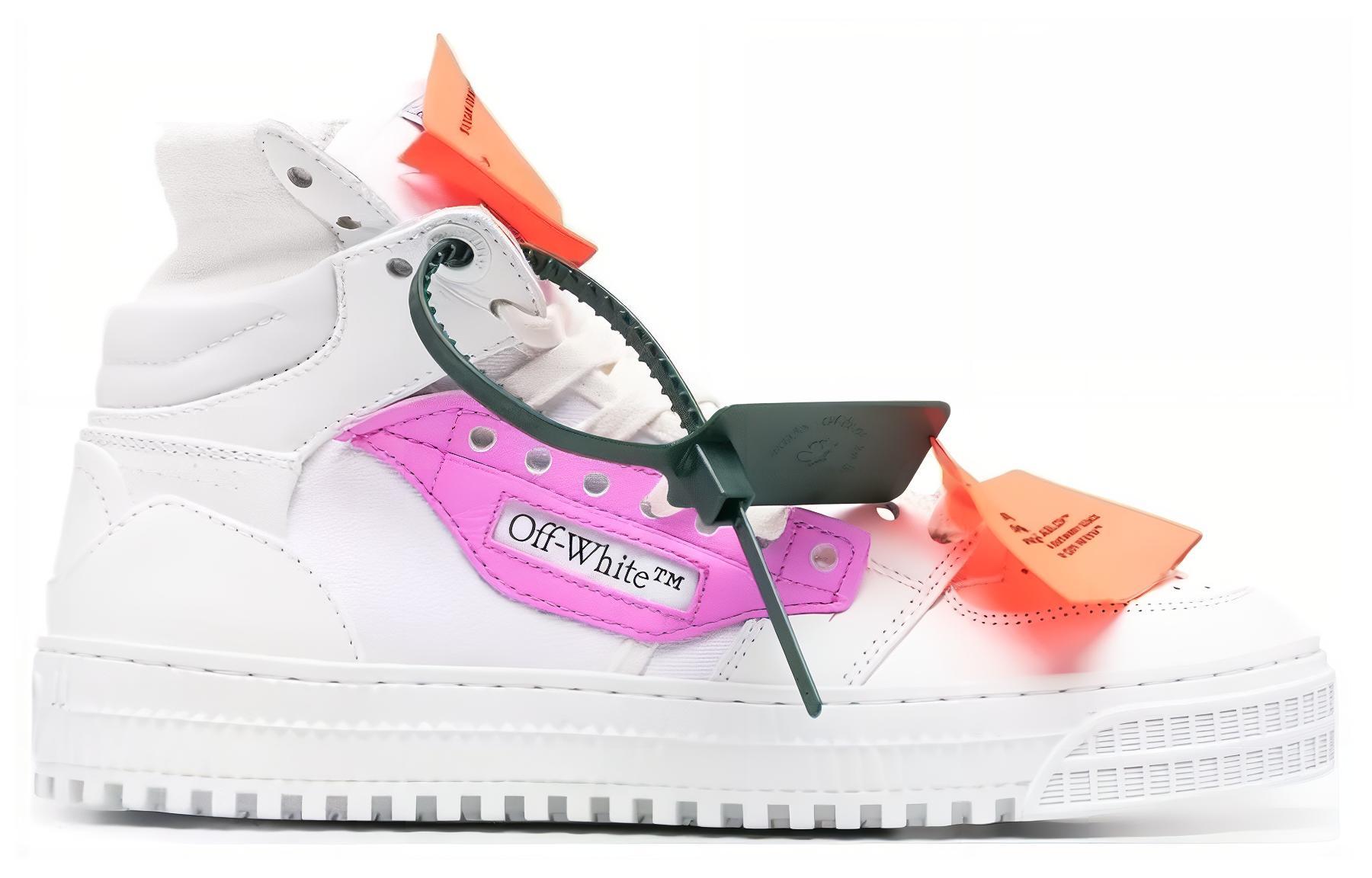 (W) Off-White Off-Court 3.0 High 'White Pink' 圖 2