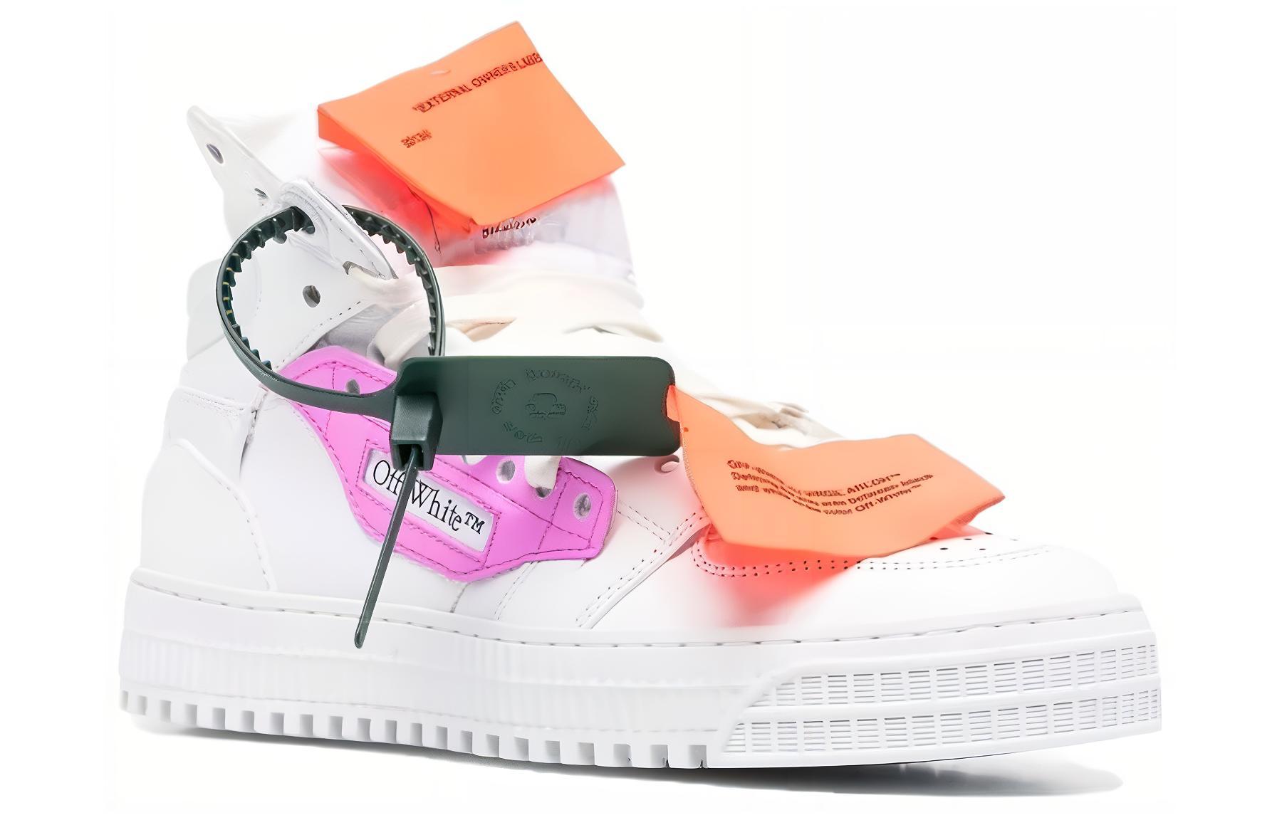 (W) Off-White Off-Court 3.0 High 'White Pink' 圖 3