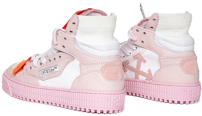 (W) 오프화이트 오프코트 3.0 하이 '화이트 핑크' OWIA112F21LEA0010130 Shop (W) 오프화이트 오프코트 3.0 하이 '화이트 핑크' OWIA112F21LEA0010130