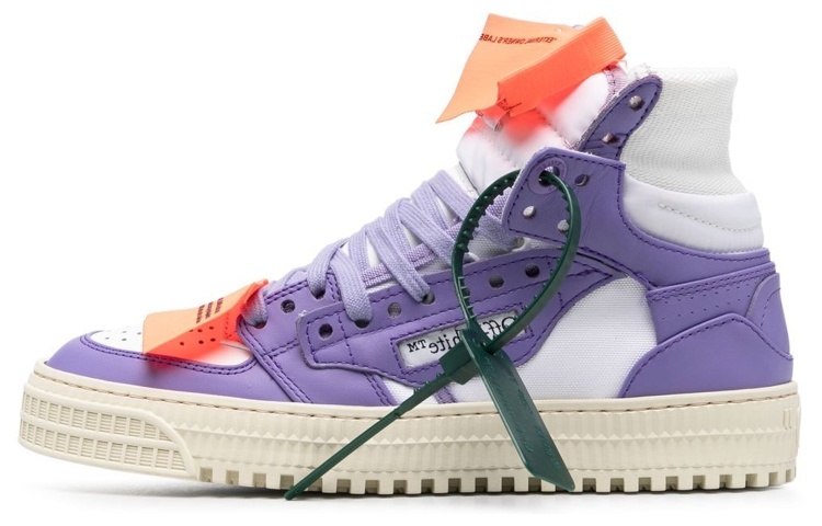 Buy (Women) Off-White Off-Court 3.0 High 'White Purple' OWIA112S23LEA0010137