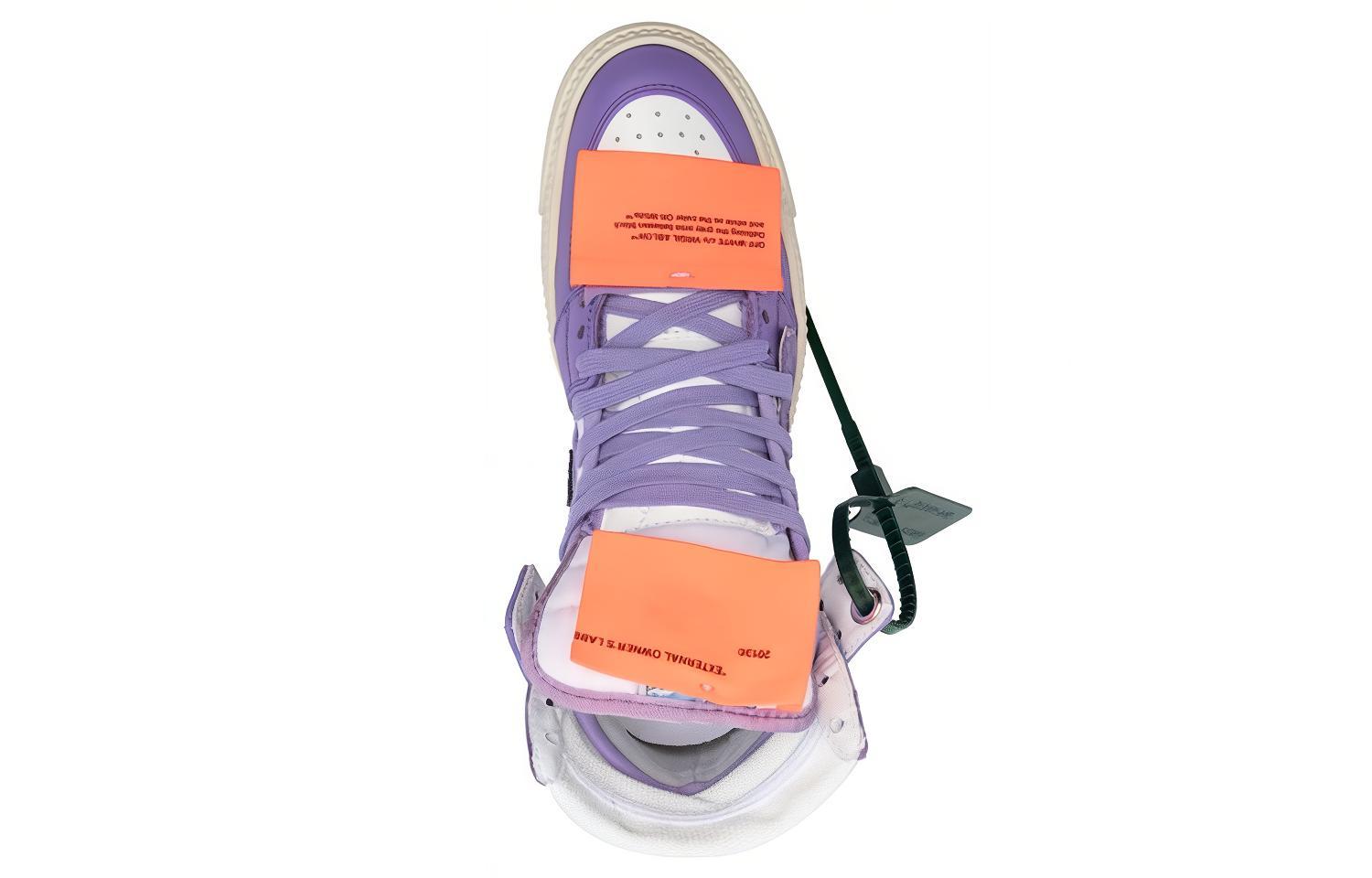 Shop (Women) Off-White Off-Court 3.0 High 'White Purple' OWIA112S23LEA0010137