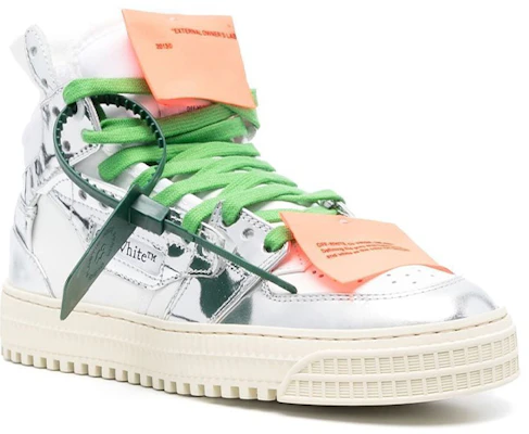 (W) (女性用) オフホワイト オフコート 3.0 ハイ 'ホワイトシルバー' OWIA112S23LEA0040172 OWIA112S23LEA0040172 Order (W) (女性用) オフホワイト オフコート 3.0 ハイ 'ホワイトシルバー' OWIA112S23LEA0040172 OWIA112S23LEA0040172