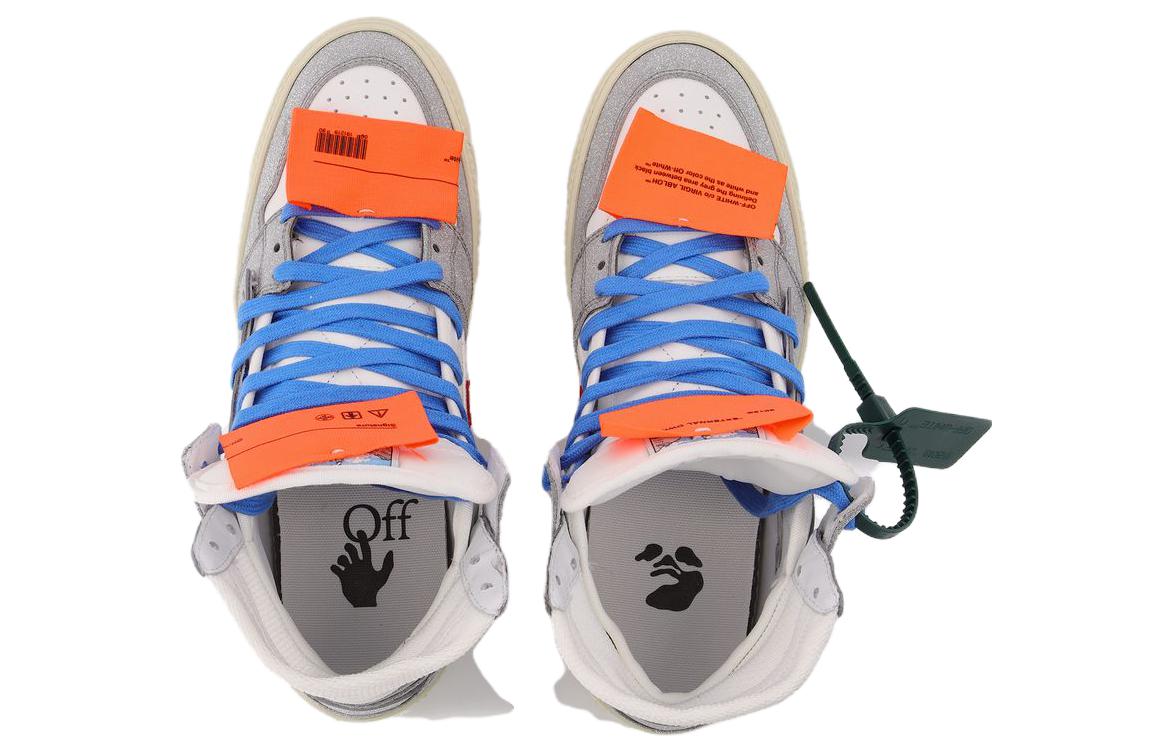 (W) Off-White Off-Court 3.0 High 'White Silver Glitter' 圖 5
