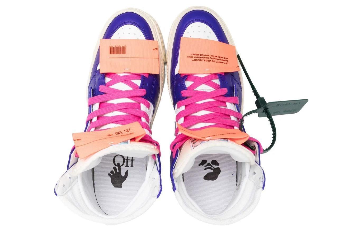 (W) Off-White Off-Court 3.0 High 'White Violet' 圖 5