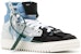 (W) Off-White Off-Court Tinggi 'Biru' OWIA112F23LEA0034007