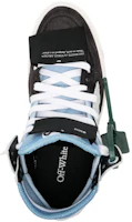 Lookbook OFF-WHITE Off-Court 绒面革 舒適簡約 高幫 板鞋 女款 藍色