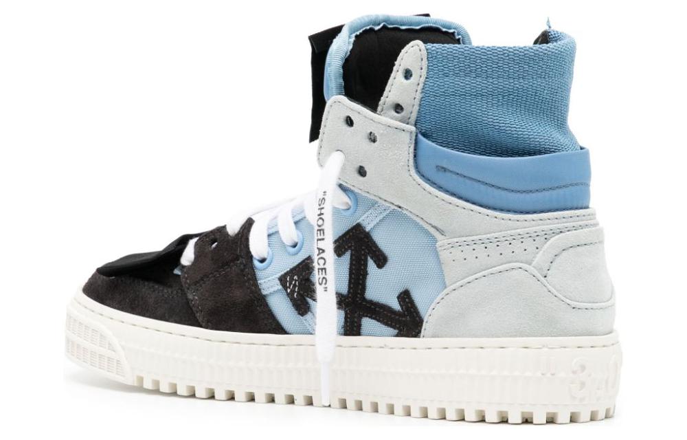 Shop (W) 오프화이트 오프코트 하이 '블루' OWIA112F23LEA0034007